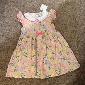 Floral Pink Kids Casual Dress NWT. Never worn